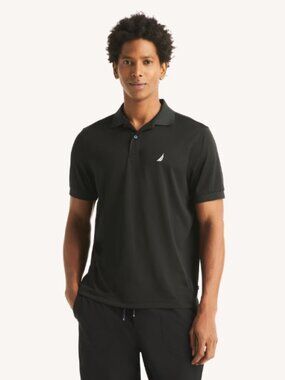 NavTech by Nautica Black Polo Shirt